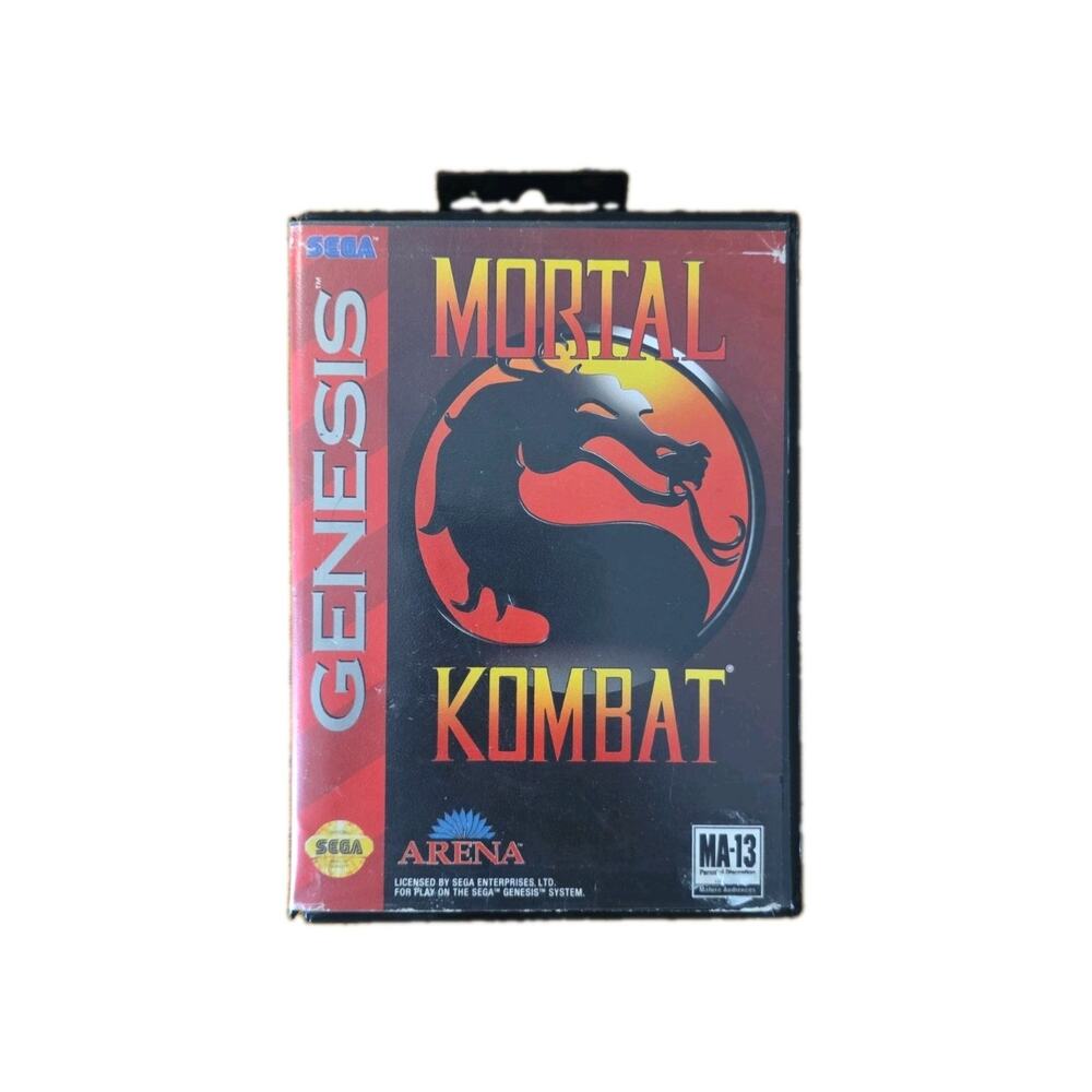 Mortal Kombat Sega Genesis w/ No Manual